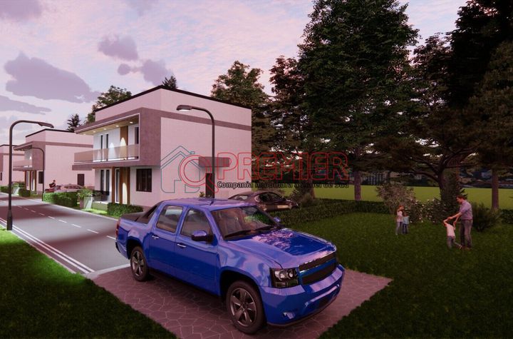 Oferta limitata - Ansamblu vile individuale - Curte - Terasa anunturi imobiliare Bucuresti