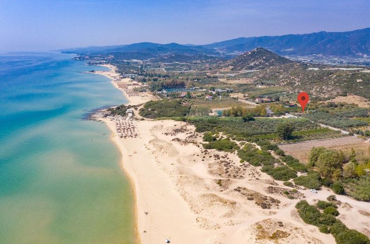 Parcelă 1.350 mp, Plaja Ammolofi, Nea Peramos anunturi imobiliare Grecia
