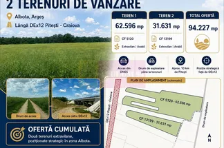 Teren Extravilan de vânzare Arges - Albota