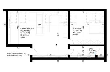 Apartament 2 camere de vanzare ROGERIUS - Bihor anunturi imobiliare Bihor