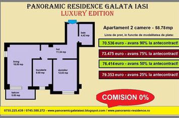 Apartament 2 camere de vanzare GALATA - Iasi anunturi imobiliare Iasi