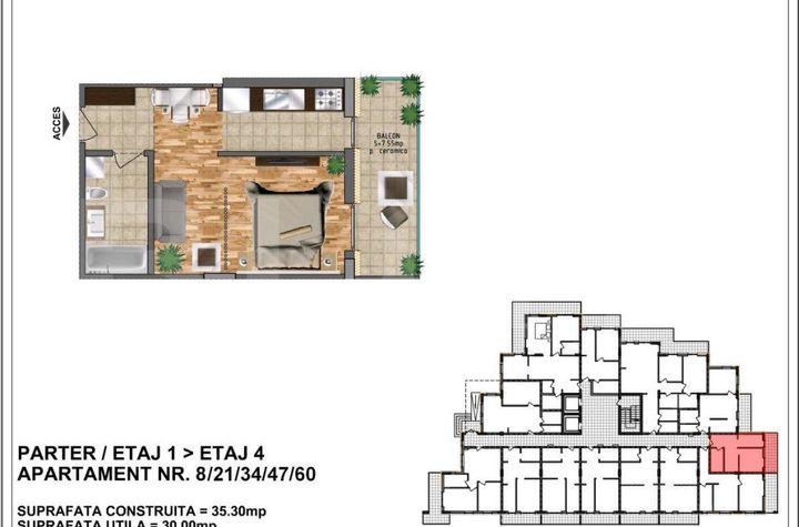 Garsonieră de vanzare BISTRITA - Bistrita-Nasaud anunturi imobiliare Bistrita-Nasaud