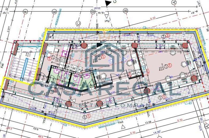 Spatiu de birouri 104mp utili + 45mp terasa, Cantemir anunturi imobiliare Bihor