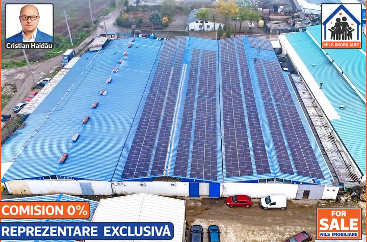 Hala de 1117 mp de vanzare in Popesti Leordeni - Ilfov anunturi imobiliare Bucuresti