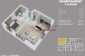 Apartament 2 Camere - Sos Oltenitei - Parc Laurentiu Raiciu anunturi imobiliare Bucuresti