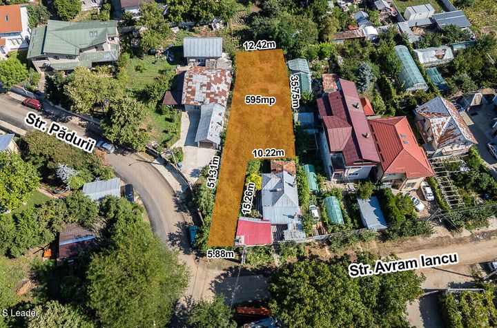 TUNARI-STR AVRAM IANCU,TEREN INTRAVILAN 595 MP,ASFALT,UTILITATI anunturi imobiliare Bucuresti