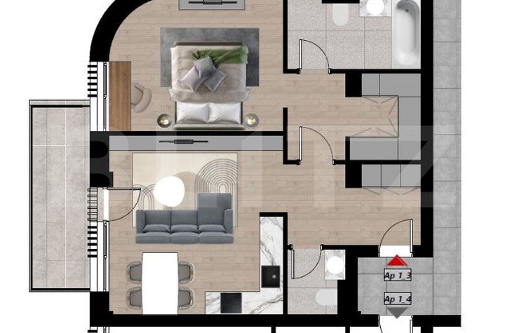 Apartament 2 camere de vanzare ORADEA - Bihor anunturi imobiliare Bihor