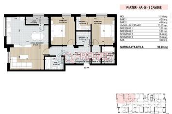 3 camere - Brancoveanu - Turnu Magurele - bloc nou anunturi imobiliare Bucuresti