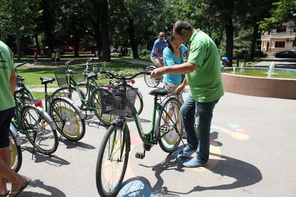 Liber la pedalat gratuit în parcurile din Sectorul 1