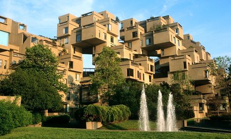 Habitat 67, ansamblul rezidențial canadian asemănător unui Lego uriaș (FOTO)