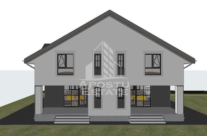 Duplex cu 4 camere P+M, in Sacalaz anunturi imobiliare Timis