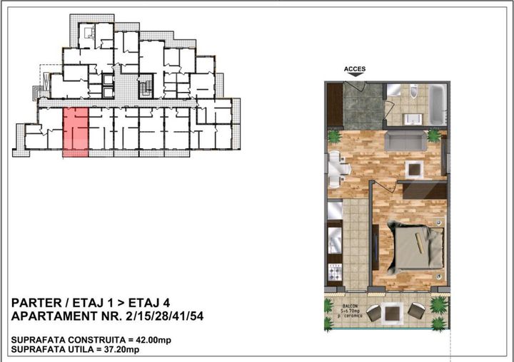 Apartament 2 camere de vanzare BISTRITA - Bistrita-Nasaud anunturi imobiliare Bistrita-Nasaud