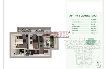 Mihai Bravu - Splaiul Unirii vanzare apartament 2 camere anunturi imobiliare Bucuresti