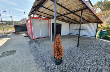 Parc Auto cu birou,garaj,1000mp teren cu deschidere la E60 anunturi imobiliare Mures