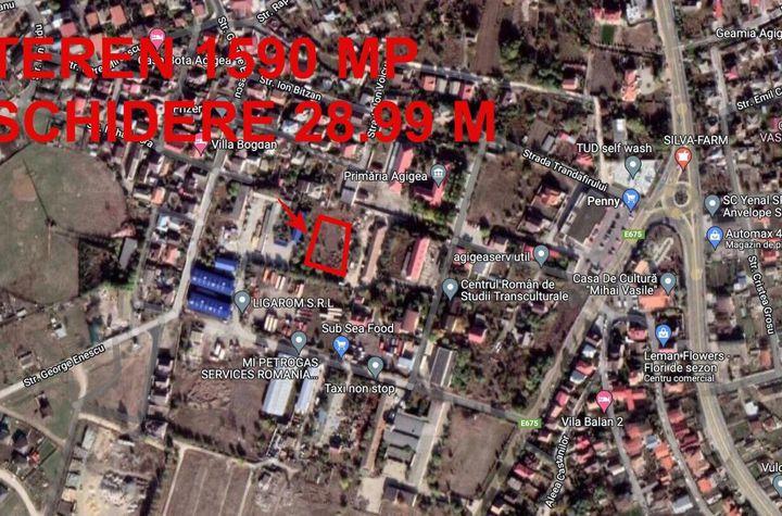 AGIGEA - PRIMARIE - Teren intravilan 1590 MP anunturi imobiliare Constanta