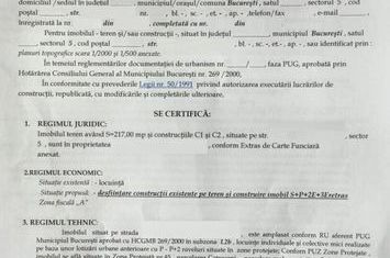 Vanzare teren 177mp Cotroceni ideal constructie imobil(asociere cu teren de 217mp) anunturi imobiliare Bucuresti