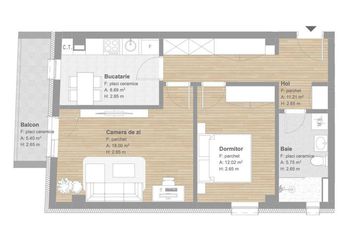 Apartament 2 camere de vanzare FLORESTI - Cluj anunturi imobiliare Cluj
