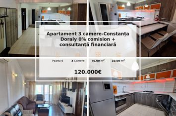 Apartament 3 camere de vanzare POARTA 6 - Constanta anunturi imobiliare Constanta