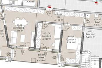 Apartament 3 camere de vanzare CLUJ-NAPOCA - Cluj anunturi imobiliare Cluj