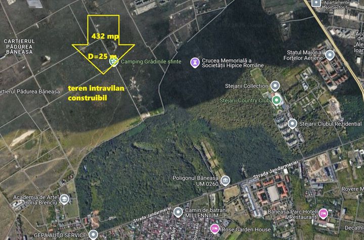 Teren 432 mp Băneasa, sector 1  Investiție excelentă într-o zonă în expansiune anunturi imobiliare Bucuresti
