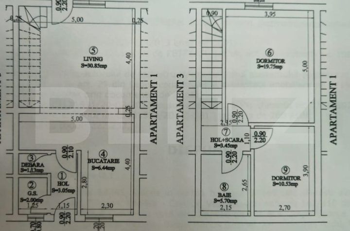 Vilă - 3 camere de vanzare FLORESTI - Cluj anunturi imobiliare Cluj