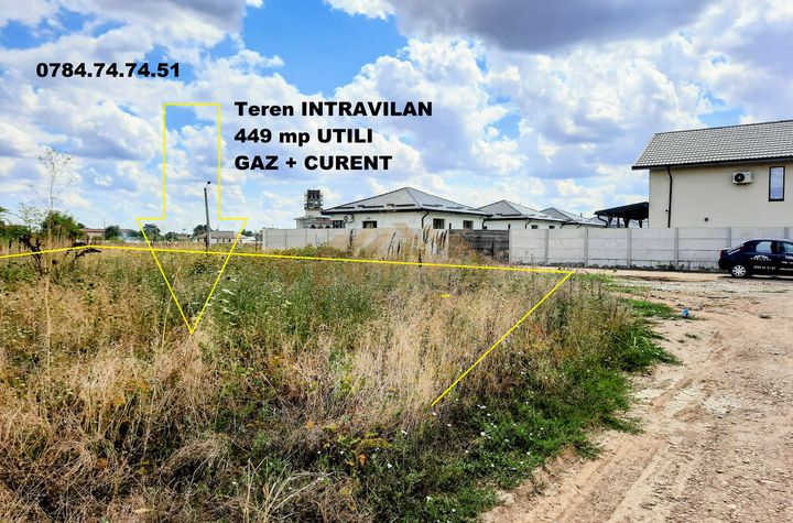 Teren de vanzare COMUNA BERCENI - Bucuresti anunturi imobiliare Bucuresti
