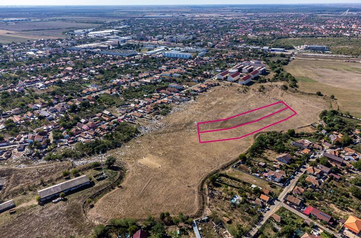 Teren intravilan pentru construcții – Sânnicolau Mic, Arad 12 euro/ mp anunturi imobiliare Arad
