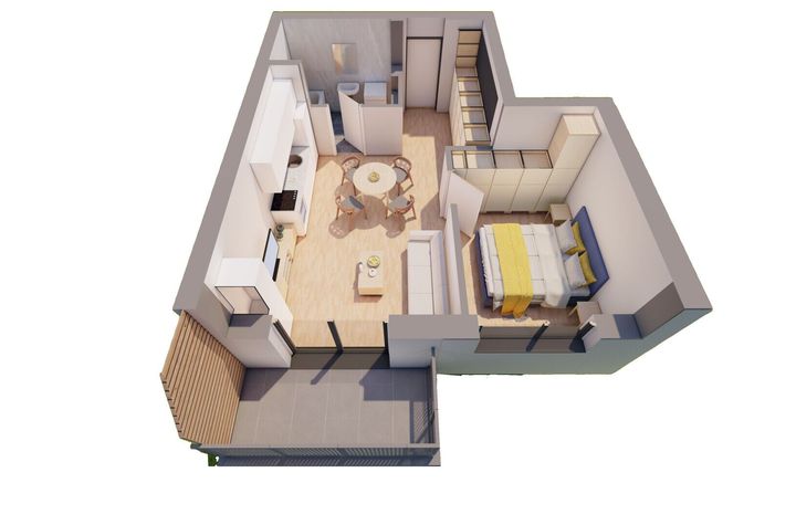 APARTAMENT NOU DE VANZARE – ARED AFI - direct de la dezvoltator anunturi imobiliare Arad