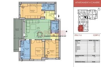 Metrou Berceni - 4 camere - Biruintei Popesti Leordeni anunturi imobiliare Bucuresti
