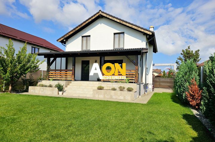Casă modernă S+P+M, 5 camere, 423 mp teren, cartier Orizont, Micești anunturi imobiliare Alba