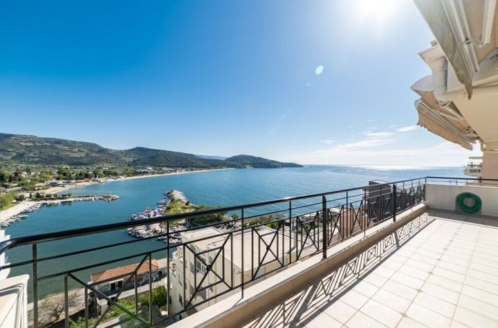 Mezonetă 197 mp cu vedere la mare în Perigiali, Kavala anunturi imobiliare Grecia