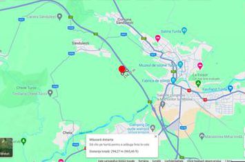 28.554 mp TEREN EXTRAVILAN, TURDA – SĂNDULEȘTI, jud. CLUJ anunturi imobiliare Cluj
