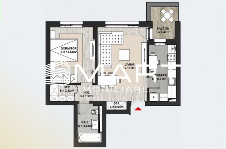 Apartament 2 camere de vanzare BRASOV - Brasov anunturi imobiliare Brasov