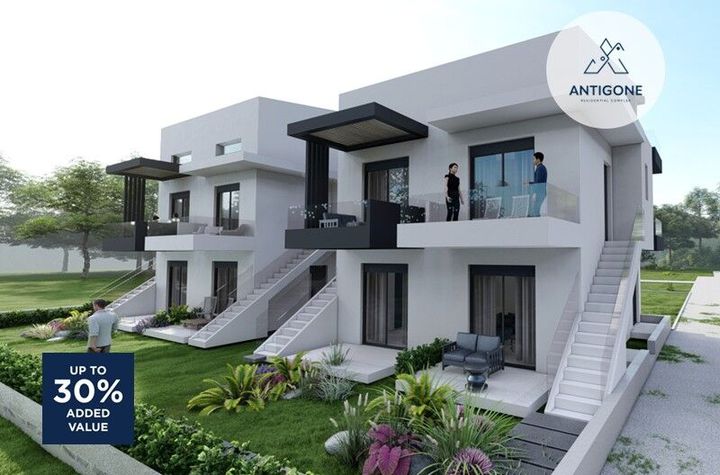 Apartament nou 51.47 mp, 2 dormitoare — Paralia Ofriniou anunturi imobiliare Grecia