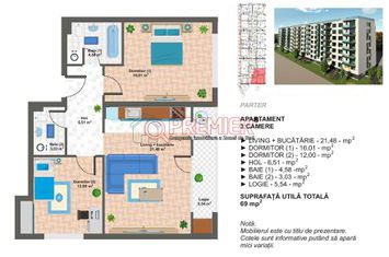 Aparatorii Patriei - Drumul Binelui vanzare 3 camere anunturi imobiliare Bucuresti