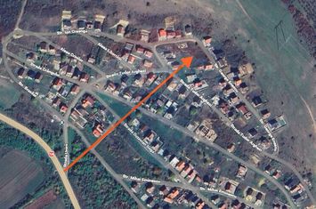 Teren intravilan de vânzare – 498 mp, Șura Mare, PUZ aprobat anunturi imobiliare Sibiu