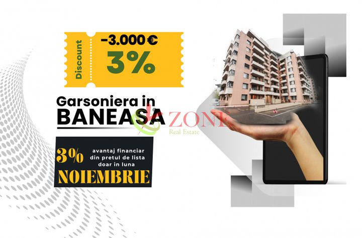 Garsonieră de vanzare BANEASA - Bucuresti anunturi imobiliare Bucuresti