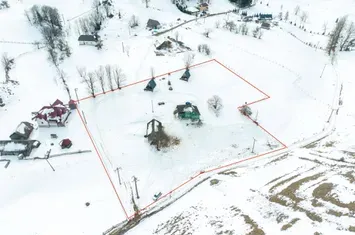 Teren 7,656 mp + Cabane tip A Frame, Fundata anunturi imobiliare Brasov