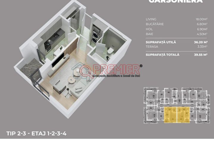 Drumul Fermei - Popesti Leordeni - Garsoniera - SUPER PRET anunturi imobiliare Bucuresti