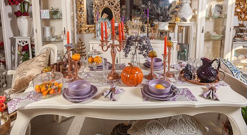 4 stiluri de amenajare a mesei, recomandate de Chic Ville, pentru această toamnă