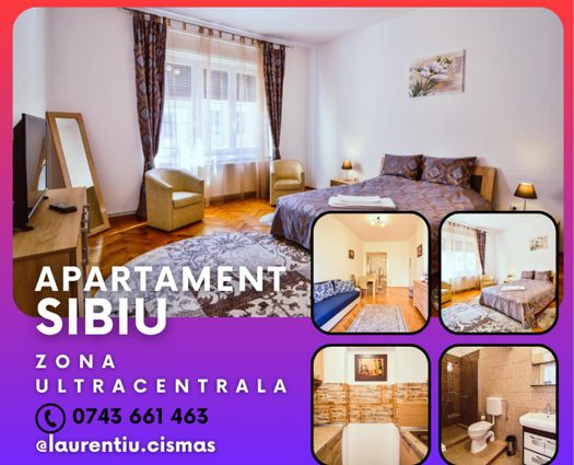 Apartament 2 camere Sibiu, 60 mp