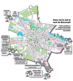 500 de case din Frumusani, Popesti sau Cernica nu ii conving pe tineri sa renunte la Bucuresti