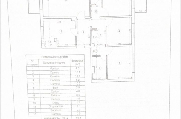 Apartament 4 camere de vanzare RAHOVA - Bucuresti anunturi imobiliare Bucuresti