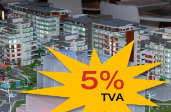 TVA-ul de 5% -valabil doar pentru locuinţele “la cheie”
