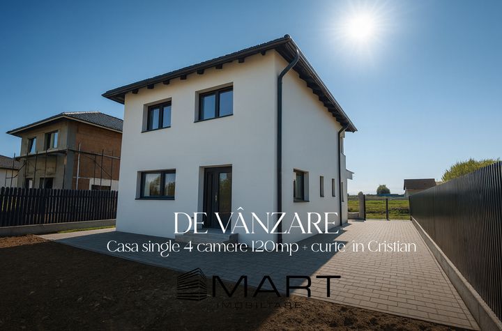 Vilă - 4 camere de vanzare CRISTIAN - Sibiu anunturi imobiliare Sibiu