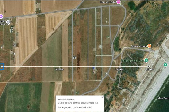 Teren de vanzare CORBU - Constanta anunturi imobiliare Constanta
