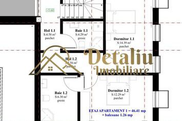 Apartament pe 2 niveluri cu scara interioara + garaj, bloc NOU anunturi imobiliare Alba