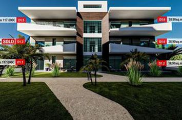 Apartament nou 38,9 mp în Κεραμωτή, 200 metri de mare anunturi imobiliare Grecia