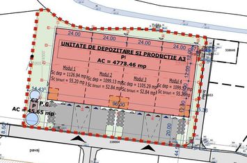 4646 mp - Hala industriala de inchiriat in Parc Industrial Arad anunturi imobiliare Arad