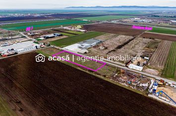 Teren cu acces DN7 și A1, ideal pentru dezvoltări industriale anunturi imobiliare Arad